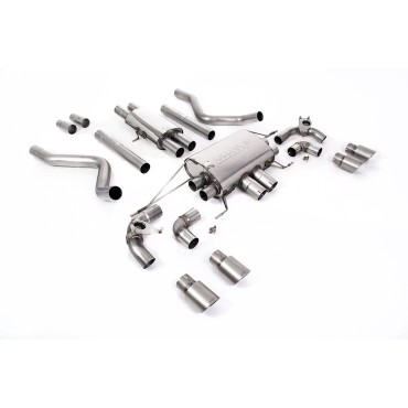 Scarico cat-back Milltek SSXLR180 per Land Rover / Range Rover Defender 110 5.0 V8 425PS & 525PS