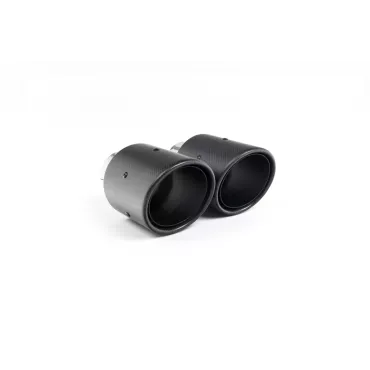 Scarico cat-back Milltek SSXVW505 per Volkswagen Polo, terminali Jet-90 in carbonio