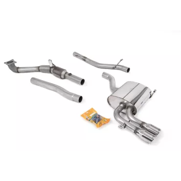 Scarico turbo-back Milltek SSXAU087 per Audi A3 2.0T FSI quattro 5 door SportBack