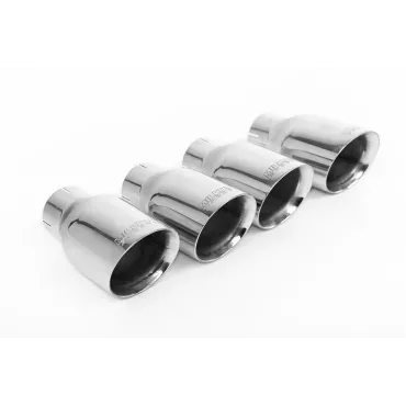 Scarico cat-back Milltek SSXAU640 per Audi, terminali GT-100 lucidi