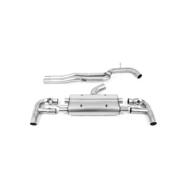 Scarico cat-back Milltek SSXAU884 per Audi RS3 Sportback 400PS, terminali neri