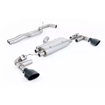 Milltek SSXAU962 per Audi TT Mk3 TTRS 2.5TFSI Quattro, terminali neri