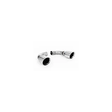 Scarico cat-back Milltek SSXFD072 per Ford Focus Mk2 ST 225, terminali GT-100 lucidi