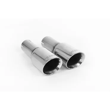 Scarico cat-back Milltek SSXFD331 per Ford Fiesta Mk7 ST 1.6 EcoBoost, terminali GT-80 lucidi