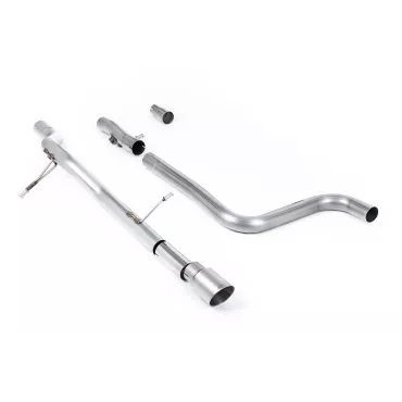 Scarico GPF-back Milltek SSXFD393 per Ford Fiesta, terminali GT-90 in titanio