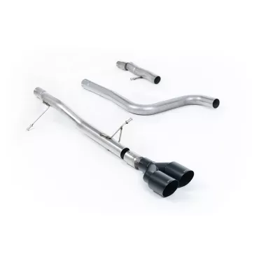 Scarico GPF-back Milltek SSXFD402 per Ford Fiesta, terminali GT-90 neri