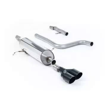 Scarico GPF-back Milltek SSXFD404 per Ford Fiesta, terminali GT-90 neri