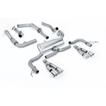 Scarico cat-back Milltek SSXHO222 per Honda / Acura Civic Type R FK2 Turbocharged 2.0 litre i-VTEC