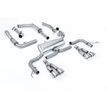 Scarico cat-back Milltek SSXHO223 per Honda / Acura Civic Type R FK2 Turbocharged 2.0 litre i-VTEC