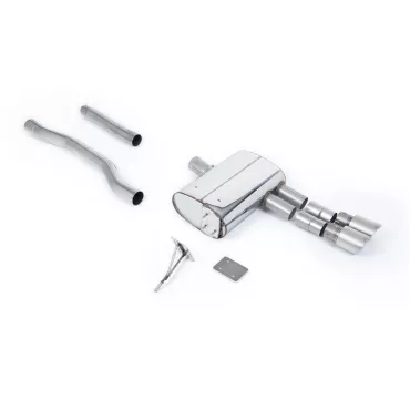 Scarico GPF-back Milltek SSXM463 per New Mini Mk3 Mini Cooper S 2.0 Turbo, terminali GT-90 in titanio