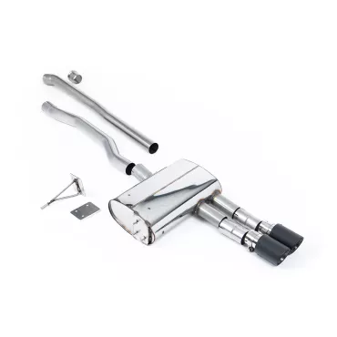 Scarico cat-back Milltek SSXM466 per New Mini Mk3 Mini Cooper S 2.0 Turbo, terminali Jet-90 in carbonio