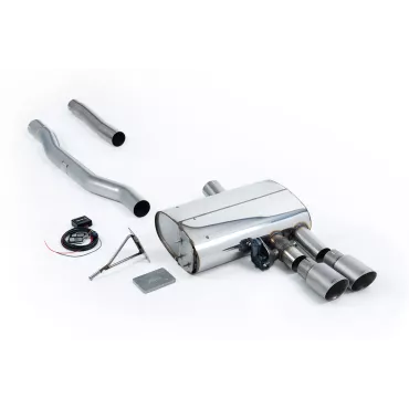 Scarico GPF-back Milltek SSXM474 per New Mini Mk3 Mini Cooper S 2.0 Turbo, terminali GT-90 in titanio