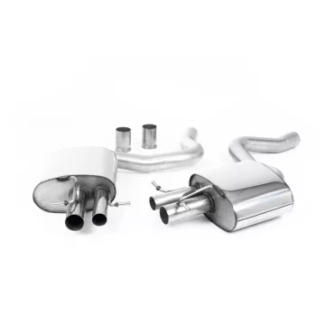 Silenziatore posteriore Milltek SSXMZ123 per Mercedes C-Class C63 & C63 S Saloon 4.0 Bi-Turbo V8