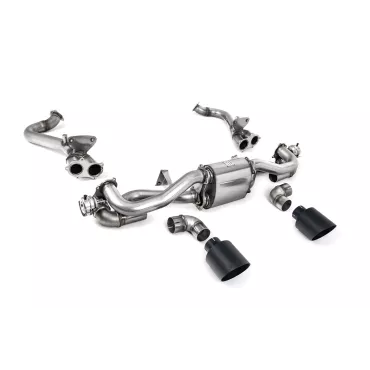 Milltek SSXPO149 per Porsche, terminali GT-115 neri