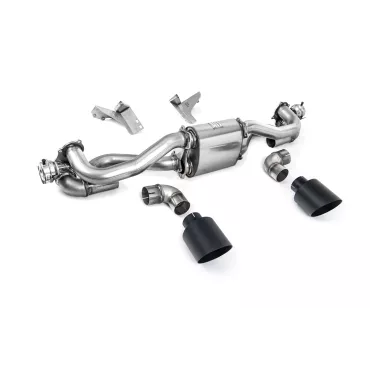 Scarico GPF-back Milltek SSXPO158 per Porsche, terminali GT-115 neri