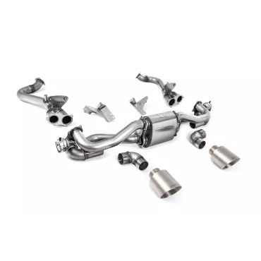 Milltek SSXPO164 per Porsche, terminali GT-115 in titanio