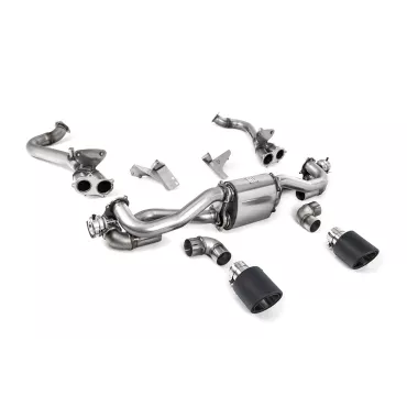 Milltek SSXPO166 per Porsche, terminali Jet-115 in carbonio