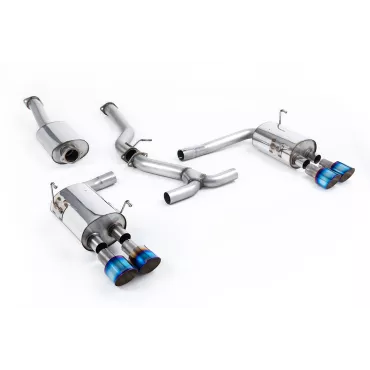 Scarico cat-back Milltek SSXSB54 per Subaru Impreza STi & WRX STI Saloon / Sedan