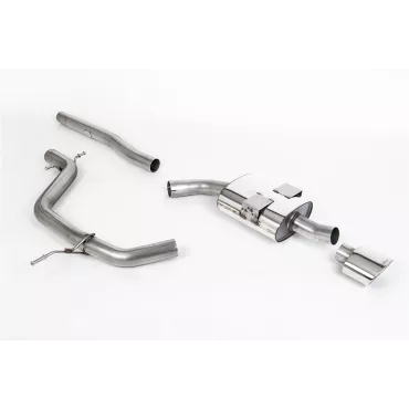 Scarico cat-back Milltek SSXSE128 per Seat Leon FR 2.0 TDi 170PS DPF