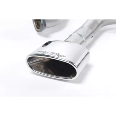 Scarico cat-back Milltek SSXSE157 per Seat Leon Cupra 280 & 290 2.0 TSI, terminali ovali lucidi