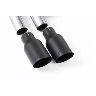 Scarico cat-back Milltek SSXSE193, terminali GT-80 neri