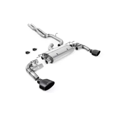 Scarico GPF-back Milltek SSXSE263 per Seat Cupra Formentor VZ5 2.5T 5 Cylinder 390PS 4Drive, terminali ovali neri