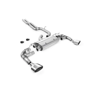 Scarico GPF-back Milltek SSXSE264 per Seat Cupra Formentor VZ5 2.5T 5 Cylinder 390PS 4Drive, terminali ovali lucidi