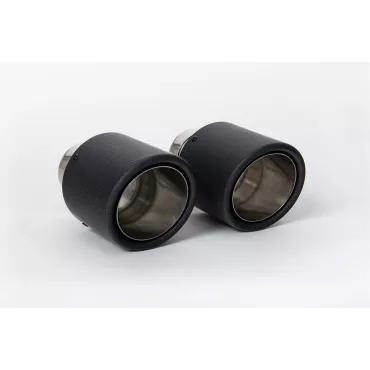 Scarico GPF-back Milltek SSXTY126 per Toyota / Lexus Yaris Gen 1, terminali Jet-115 in carbonio