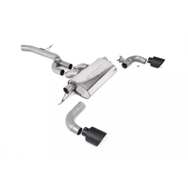 Scarico GPF-back Milltek SSXTY138 per Toyota / Lexus Supra A90 2.0 Turbo B48, terminali GT-115 neri