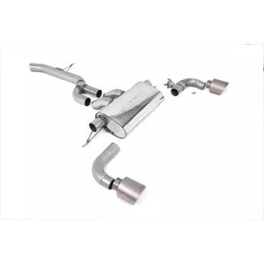 Scarico GPF-back Milltek SSXTY140 per Toyota / Lexus Supra A90 2.0 Turbo B48, terminali GT-115 in titanio