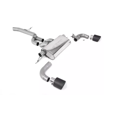Scarico GPF-back Milltek SSXTY142 per Toyota / Lexus Supra A90 2.0 Turbo B48, terminali Jet-115 in carbonio