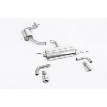 Scarico cat-back Milltek SSXVW116 per Volkswagen Golf Mk6 GTi 2.0 TSI 210PS