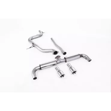 Scarico GPF-back Milltek SSXVW182 per Volkswagen Golf Mk6 GTD 2.0 TDI 170PS