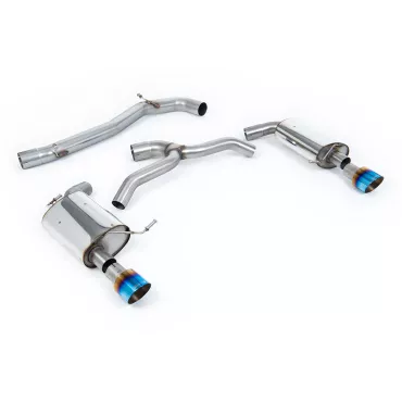 Scarico cat-back Milltek SSXVW441 per Volkswagen Golf Mk7 2.0TFSI Alltrack / Estate / Station Wagon / Combi 4-Motion