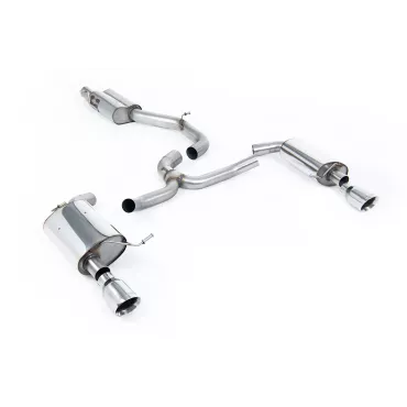 Scarico cat-back Milltek SSXVW443 per Volkswagen Golf Mk7 2.0TFSI Alltrack / Estate / Station Wagon / Combi 4-Motion