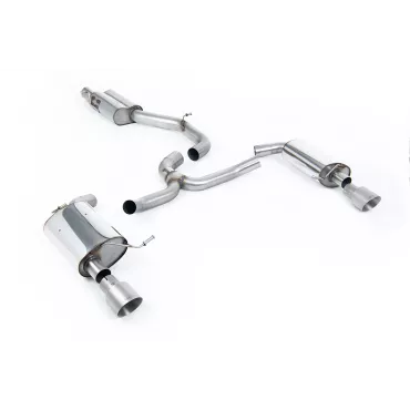 Scarico cat-back Milltek SSXVW445 per Volkswagen Golf Mk7 2.0TFSI Alltrack / Estate / Station Wagon / Combi 4-Motion