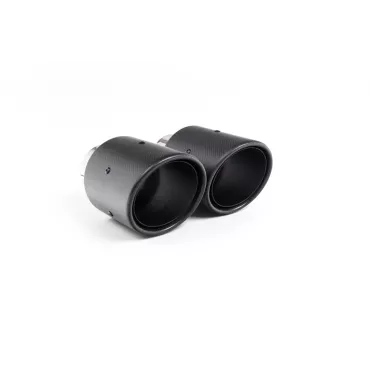 Scarico cat-back Milltek SSXVW470 per Volkswagen Golf MK7.5 GTi, terminali Jet-100 in carbonio
