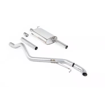Scarico cat-back Milltek SSXVW479 per Volkswagen Transporter / Caravelle T6 LWB 150PS & 204PS 2.0-litre TSI 2WD