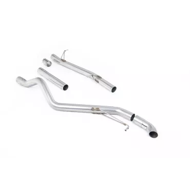 Scarico cat-back Milltek SSXVW480 per Volkswagen Transporter / Caravelle T6 LWB 150PS & 204PS 2.0-litre TSI 2WD