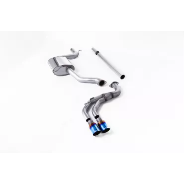Scarico cat-back Milltek SSXVW521 per Volkswagen Golf Mk7.5 1.5TSI Evo GT & R-Line