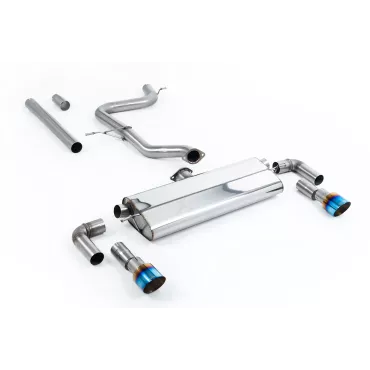 Scarico cat-back Milltek SSXVW531 per Volkswagen Golf Mk7.5 1.5TSI Evo GT & R-Line