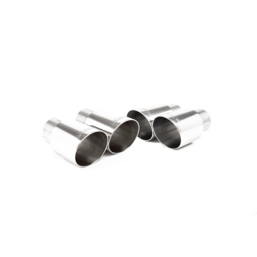 Scarico cat-back Milltek SSXAU1174 per Audi S5 3.0 V6 Turbo Sportback B9, terminali GT-90 lucidi