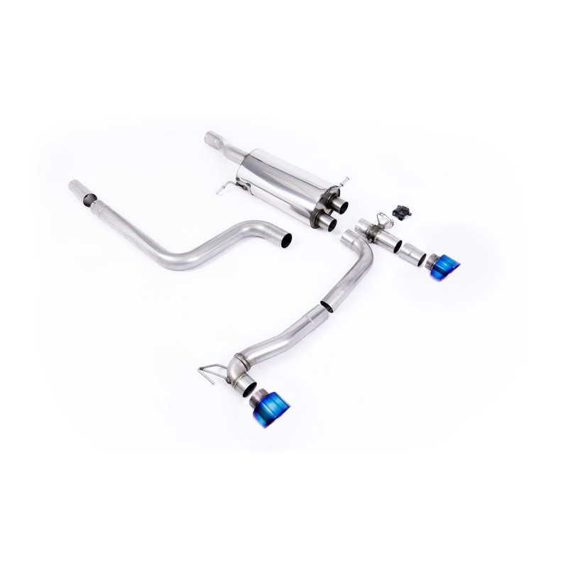 Scarico cat-back Milltek SSXFD366M per Ford Fiesta Mk8 & Mk8.5 ST 1.5 EcoBoost 200PS